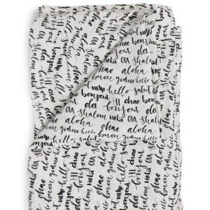 Hello Swaddle 1 pack - soft muslin, bamboo/cotton blend. Great for swaddling, nu